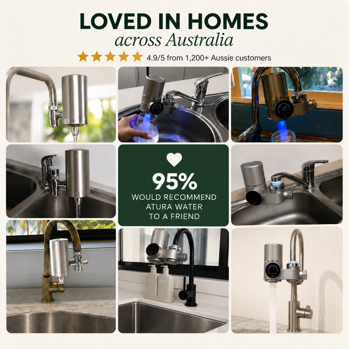 AturaWater™ Tap Filter